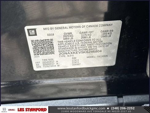 Used 2019 Chevrolet Equinox LT image 19