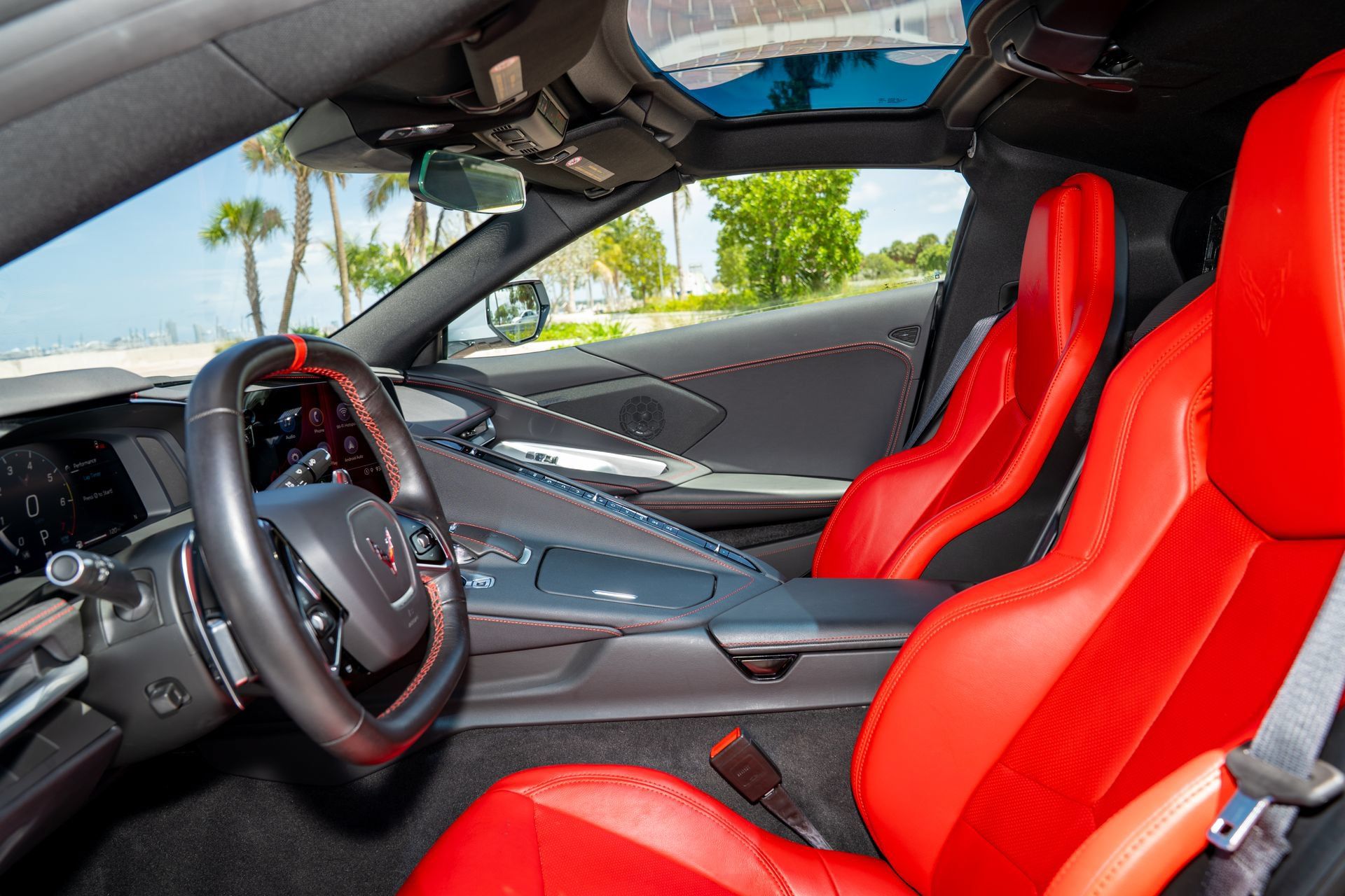Used 2022 Chevrolet Corvette Stingray Coupe w/ Engine Appearance Package RWD image 24
