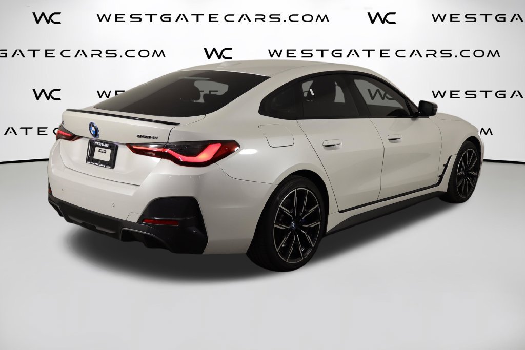 Used 2023 BMW i4 eDrive40 w/ M Sport Package RWD image 46