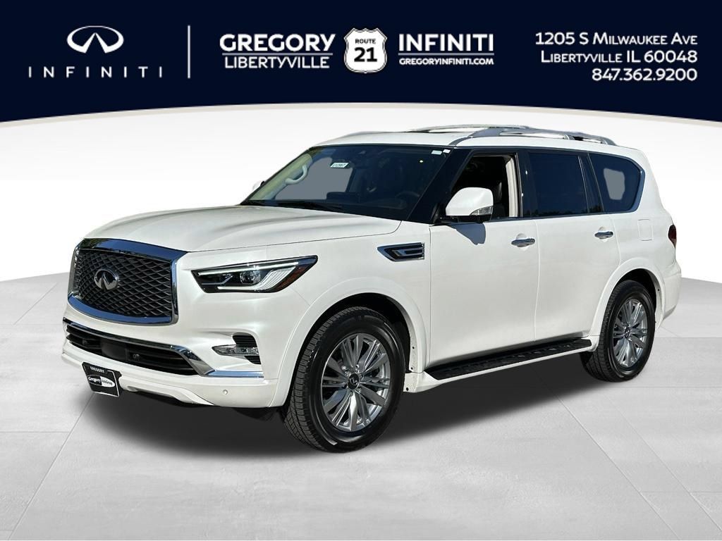 Certified 2023 INFINITI QX80 Luxe w/ Cargo Package AWD/4WD image 1