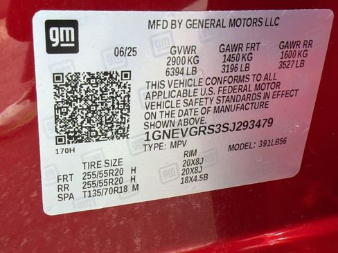 Used 2025 Chevrolet Traverse LT w/ Sun and Wheel Package AWD/4WD image 20