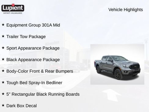 Used 2021 Ford Ranger XLT w/ Equipment Group 301A Mid AWD/4WD image 2