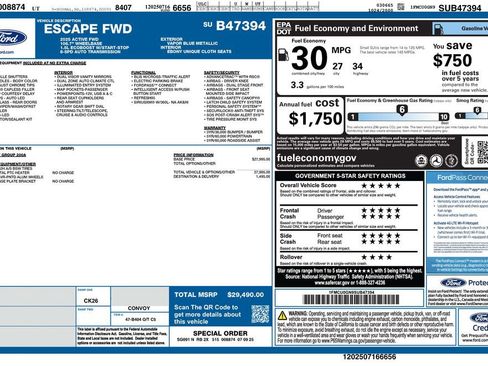 Used 2025 Ford Escape Active image 4