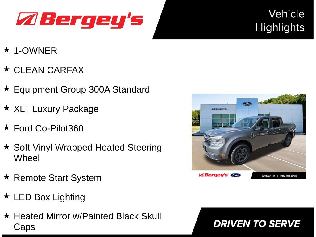 Certified 2024 Ford Maverick XLT w/ XLT Luxury Package AWD/4WD image 5