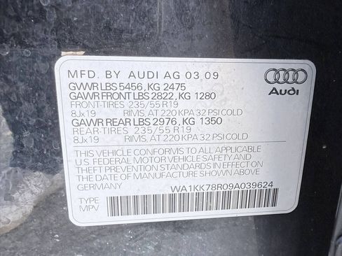 Used 2009 Audi Q5 3.2 Premium AWD/4WD image 27