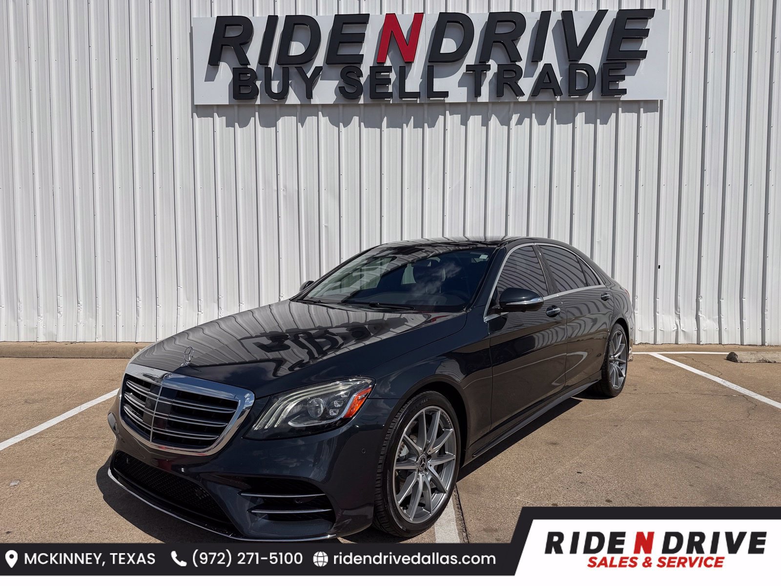 Used 2020 Mercedes-Benz S 560 Sedan image 1