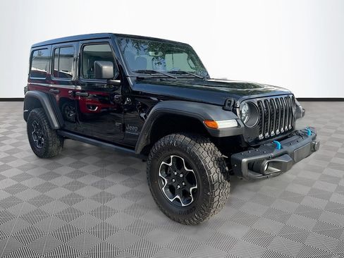 Used 2023 Jeep Wrangler Unlimited Rubicon 4xe w/ Steel Bumper Group AWD/4WD image 4