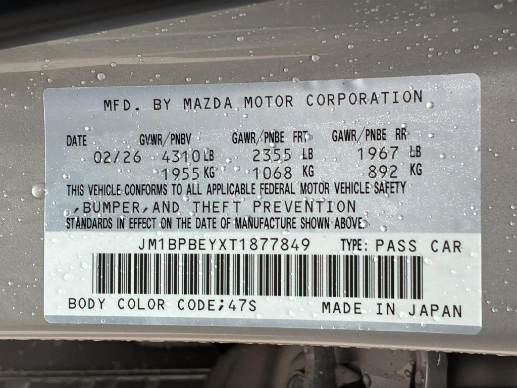 New 2026 MAZDA MAZDA3 2.5 Turbo Sedan w/Premium Plus AWD/4WD image 28