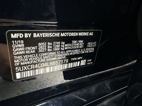 Used 2020 BMW X5 sDrive40i w/ M Sport Package RWD image 54