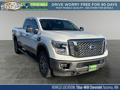Used 2018 Nissan Titan Platinum Reserve w/ Platinum Utility Package image 1
