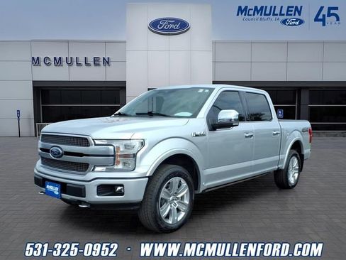 Certified 2019 Ford F150 Platinum w/ Equipment Group 701A Luxury AWD/4WD image 1