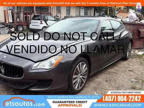 Used 2016 Maserati Quattroporte S Q4 AWD/4WD image 1