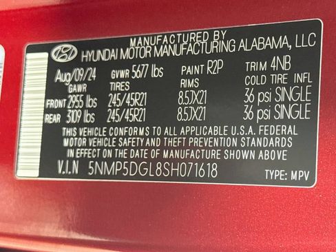 Used 2025 Hyundai Santa Fe Calligraphy AWD/4WD image 17