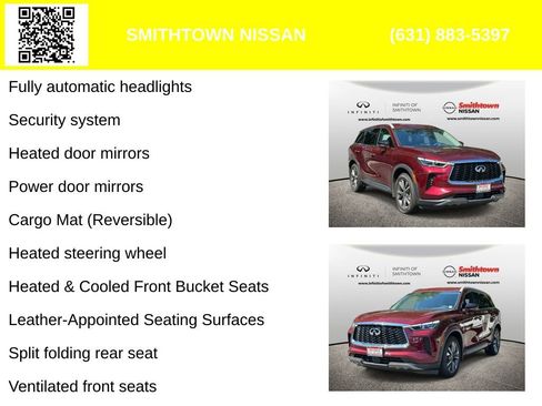 Used 2022 INFINITI QX60 Luxe w/ Cargo Package AWD/4WD image 6