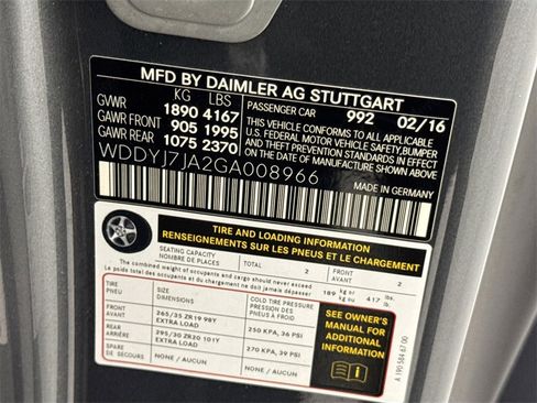 Used 2016 Mercedes-Benz AMG GT S image 27