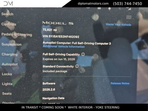 Used 2022 Tesla Model S AWD/4WD image 7