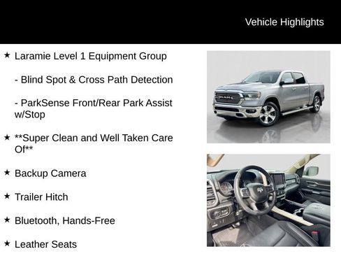 Used 2020 RAM 1500 Laramie AWD/4WD image 11