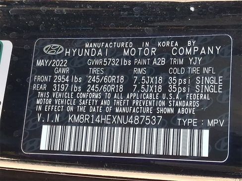 Used 2022 Hyundai Palisade SE image 27