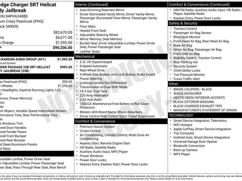 Used 2023 Dodge Charger SRT Hellcat w/ Harman/Kardon Audio Group RWD image 62