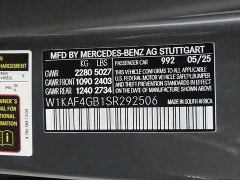 New 2025 Mercedes-Benz C 300 Sedan image 34