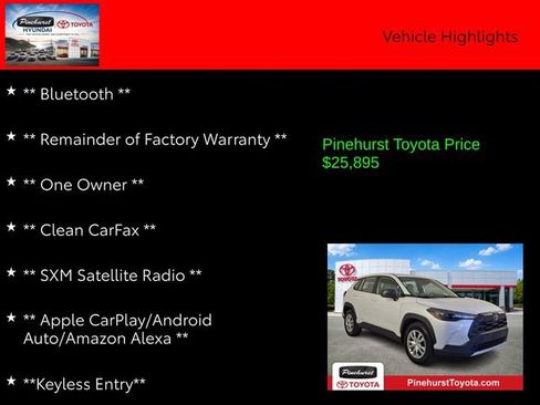 Certified 2026 Toyota Corolla Cross L FWD image 7