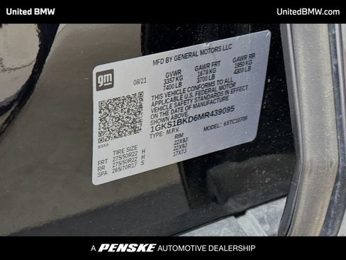 Used 2021 GMC Yukon SLT w/ SLT Premium Package RWD image 16