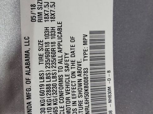 Used 2019 Honda Odyssey EX image 32