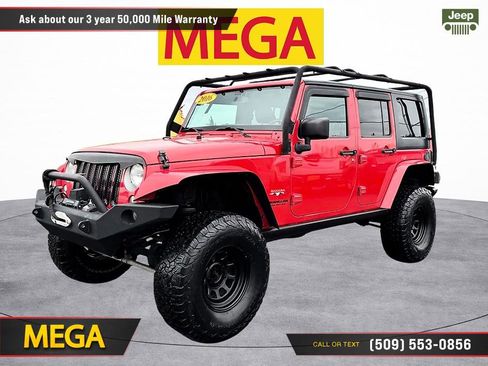 Used 2016 Jeep Wrangler Unlimited Sahara w/ Connectivity Group AWD/4WD image 1