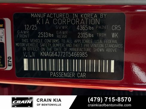 New 2026 Kia K5 GT-Line FWD image 34