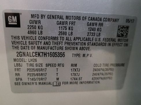 Used 2017 Chevrolet Equinox LT w/ Convenience Package FWD image 33