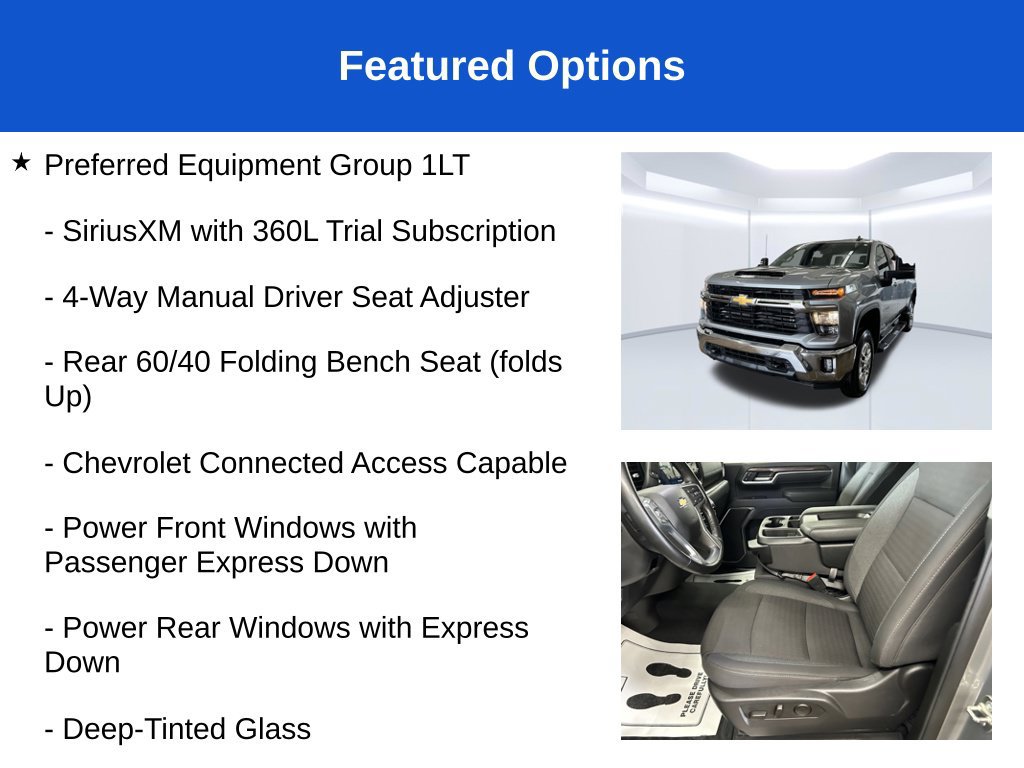 Used 2025 Chevrolet Silverado 2500 LT w/ Convenience Package AWD/4WD image 3