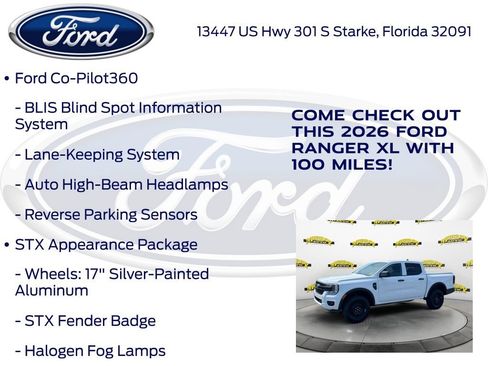 New 2026 Ford Ranger XL RWD image 15