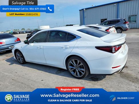 Used 2020 Lexus ES 350 F Sport w/ Accessory Package 2 FWD image 3