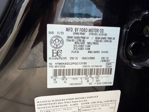 Used 2023 Ford Explorer ST w/ Technology Package AWD/4WD image 19