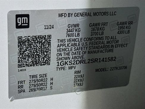 Used 2025 GMC Yukon Denali w/ Sun & Power Step Package AWD/4WD image 34