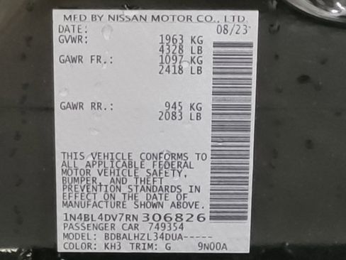 Used 2024 Nissan Altima 2.5 SV image 33