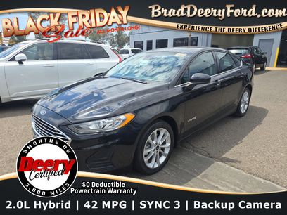 Used 2019 Ford Fusion SE