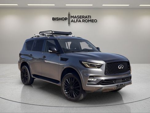 Used 2021 INFINITI QX80 Premium Select w/ Cargo Package AWD/4WD image 1