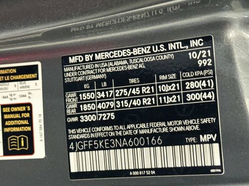 Certified 2022 Mercedes-Benz GLS 450 4MATIC image 38