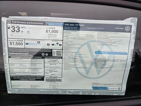 New 2026 Volkswagen Jetta Sport image 13