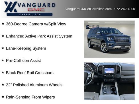 Used 2019 Ford Expedition Max Limited w/ Equipment Group 302A image 12