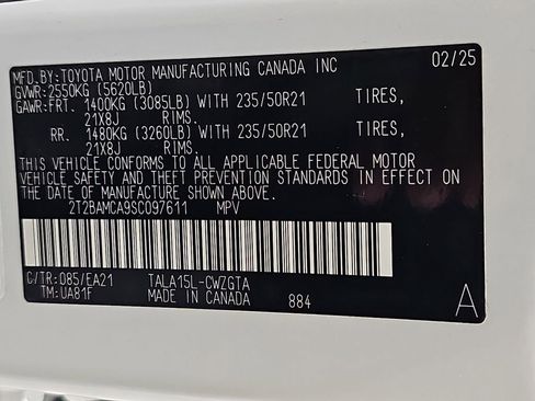 Certified 2025 Lexus RX 350 Premium w/ Convenience Package AWD/4WD image 38
