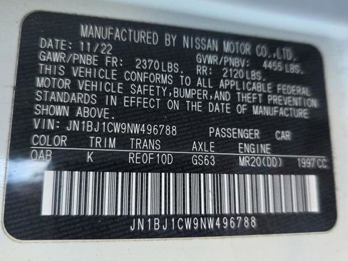 Used 2022 Nissan Rogue Sport SL image 16