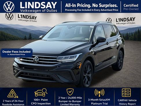 Certified 2024 Volkswagen Tiguan SE w/ Panoramic Sunroof Package AWD/4WD image 4