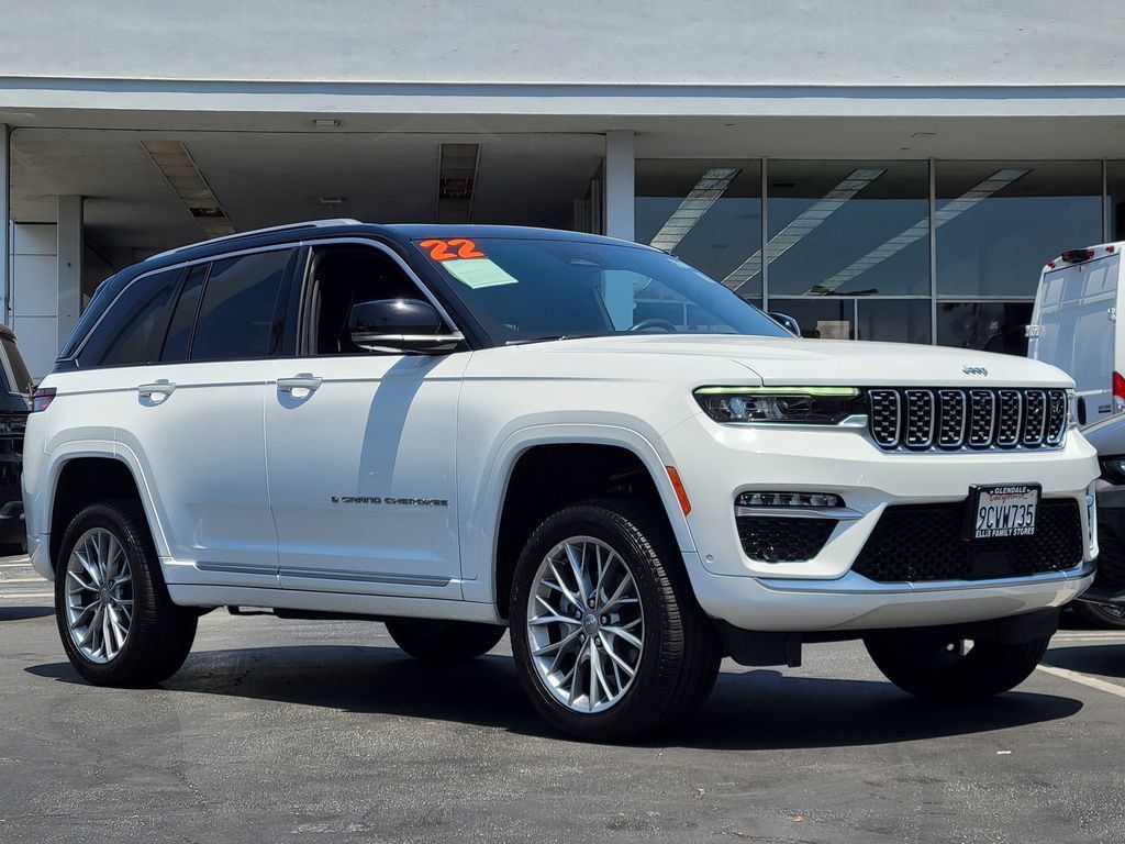 Used 2022 Jeep Grand Cherokee Summit w/ Adv Protech Group IV AWD/4WD image 37