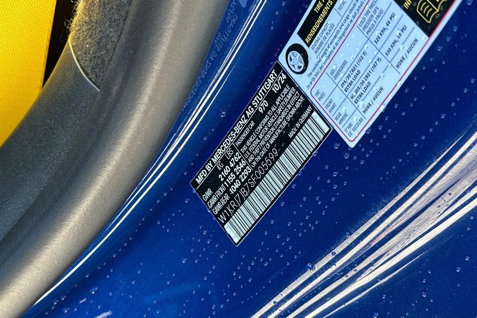 Certified 2025 Mercedes-Benz AMG GT 63 image 19
