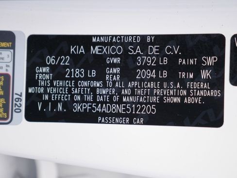 Certified 2022 Kia Forte GT-Line w/ GT-Line Premium Package image 30