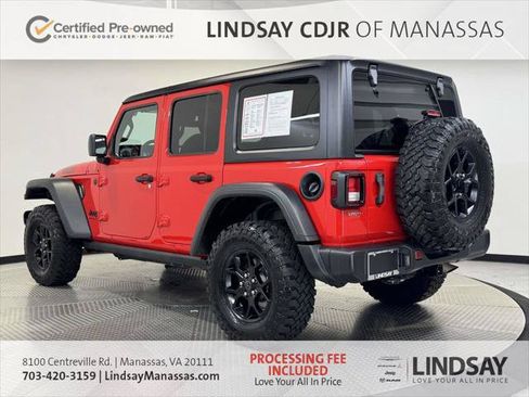 Certified 2025 Jeep Wrangler Unlimited Sport AWD/4WD image 7