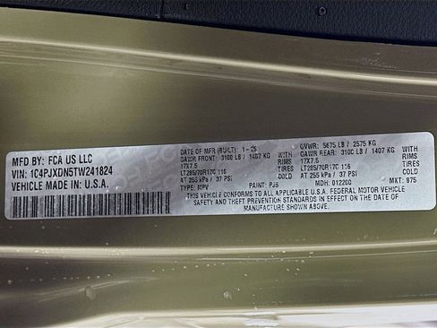 New 2026 Jeep Wrangler Unlimited Sport image 19