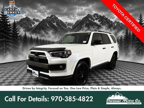 Certified 2021 Toyota 4Runner Nightshade AWD/4WD image 1